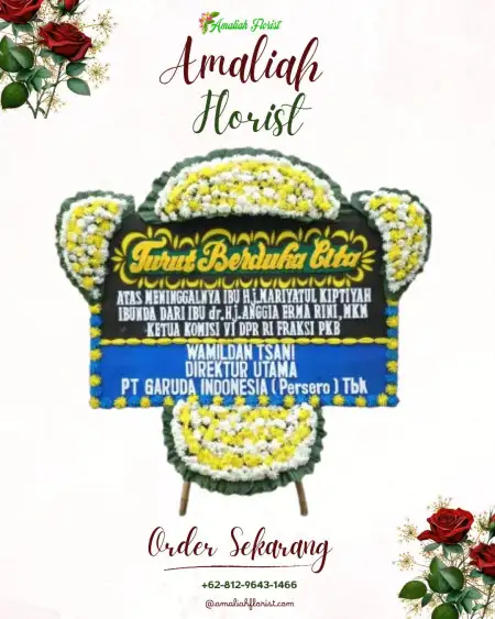 Papan Bunga Duka way halim